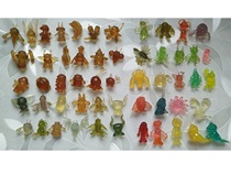 Old toys nostalgic mini transparent plastic dolls Digimon Digimon etc. sold individually