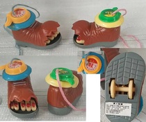 X⑩Small Food Toys 2000 Beauty Shoes Candy Broken Leather Shoes Red Nails and Feet Plastic Movable Models