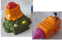 KFC Toys 2004 Qiqi Mars Mining Team Explosive Platform Drilling Vehicle Sold Individually