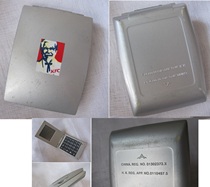 KFC Toy Internal Gift Silver Gray Multifunctional Electronic Calculator No response after installing the battery