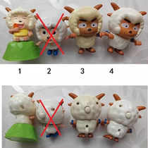 KFC toys 2010 Pleasant Goat and Big Big Wolf 3 third generation defective parts sold individually