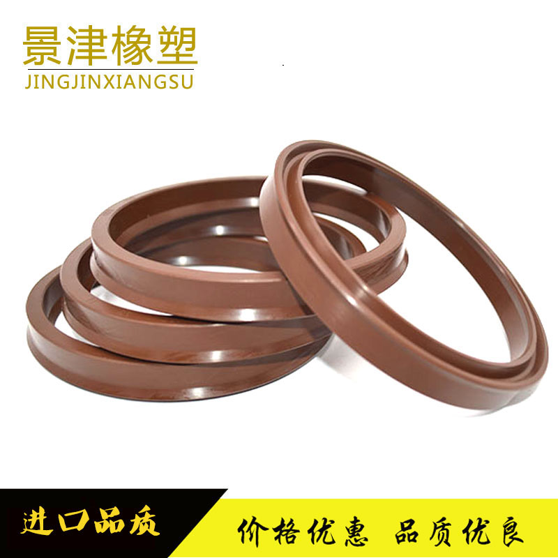 Fluorine rubber Y-seal ring, high temperature oil seal, acid and alkali resistance, corrosion resistance ODU YXD200*184*18