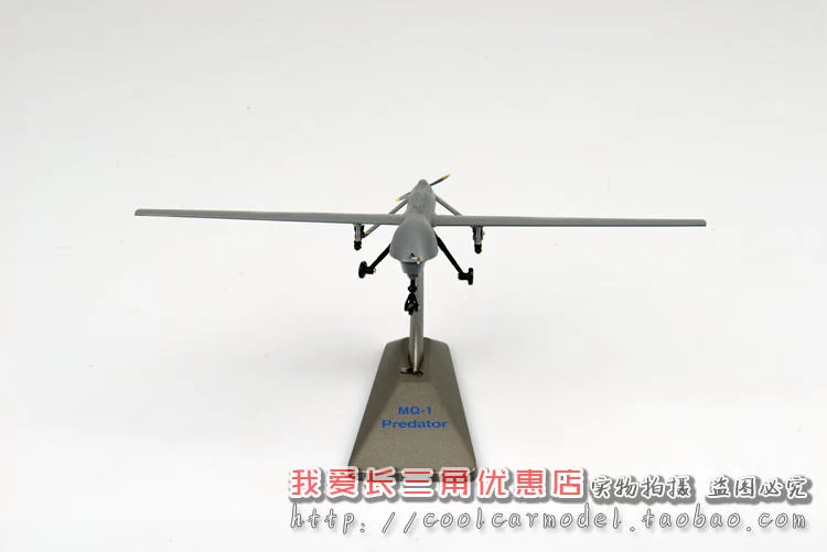 Hợp kim tĩnh 1:72 mô hình đồ chơi máy bay làm đẹp MQ-1 máy bay trinh sát săn mồi máy bay tấn công không người lái mô phỏng do choi tre em