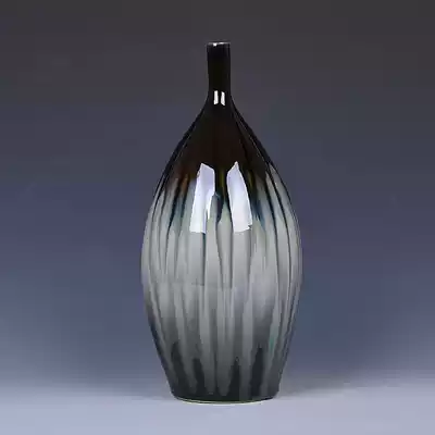 Jingdezhen Ceramic Kiln Dry Flower Vase Classical Home Decoration Vintage Living Room Decoration Craft Gift Decoration
