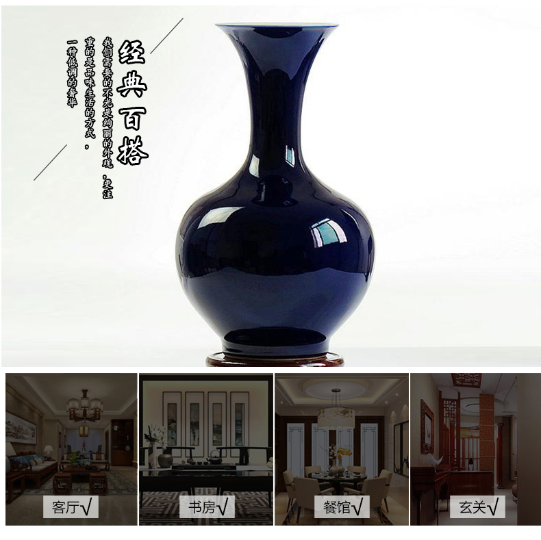 Home furnishing articles of jingdezhen ceramics decoration decoration arts and crafts antique bottles of archaize of cloisonne horn