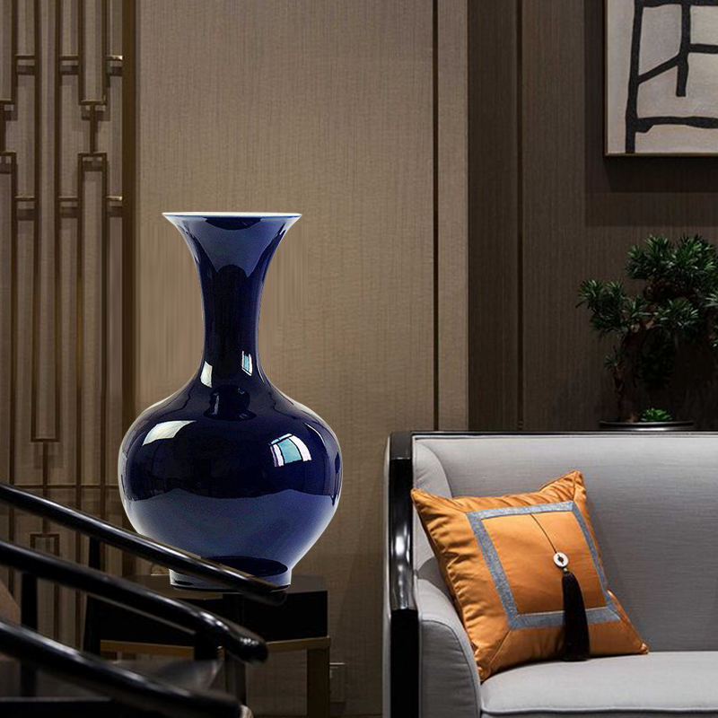 Home furnishing articles of jingdezhen ceramics decoration decoration arts and crafts antique bottles of archaize of cloisonne horn