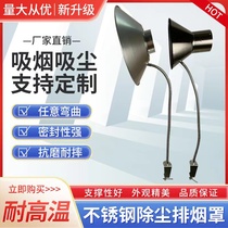 Ventilation Dust Removal Smoking Metal Hood With Support Frame Positioning Styled Stainless Steel Aluminum Alloy Galvanized Set Exhaust Hood