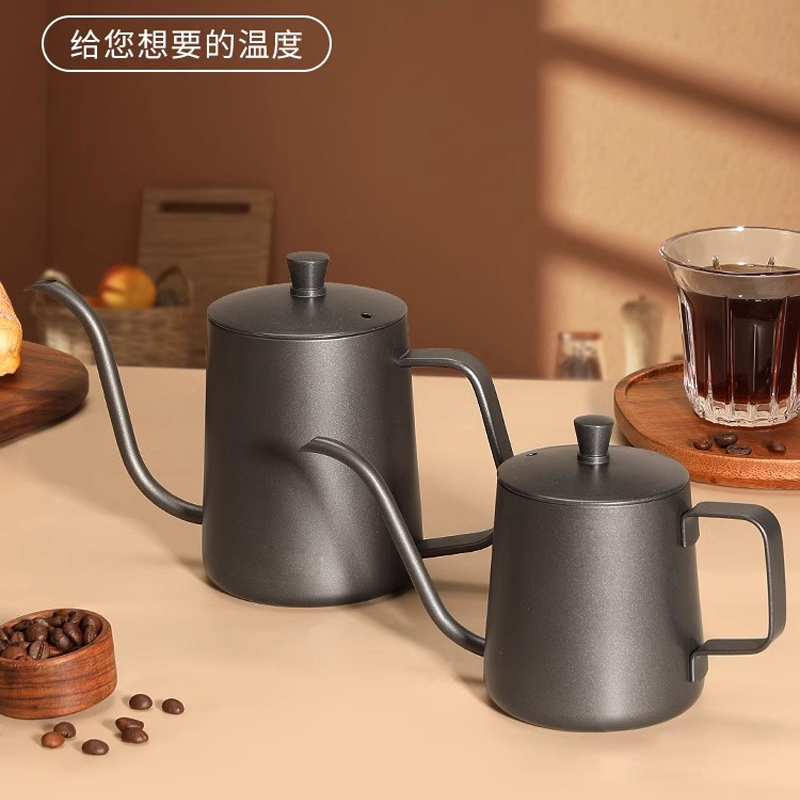 Hand Brewing Kettle, Drip Coffee Cup, Manual Grinder, Outdoor Cold Brew Brewing, Mini Fine Spout Long Mouth Coffee Pot Set, Machine Tools