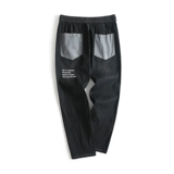 黑劲 Джинсы, пуля, весенние штаны, коллекция 2021, свободный прямой крой, оверсайз, большой размер