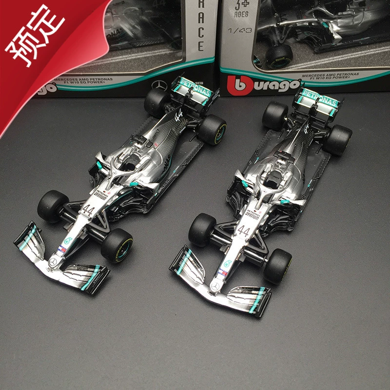 Xe Shasha mô hình 1:43 Mercedes-Benz F1 W10 xe công thức Hamilton Sản phẩm trang trí bằng hợp kim - Trang trí nội thất