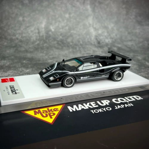Модель автомобиля Шаша с макияжем MU 1:43 Lamborghini Countach, коллекция Токийского автосалона 1977 года