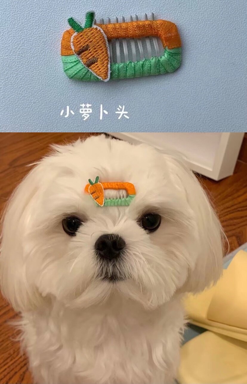 Eat Endless Spirolion Pink Little Roperin Pet Hair Clip BB Clip Dresser Marzisjoker Summer Bibear Teddy