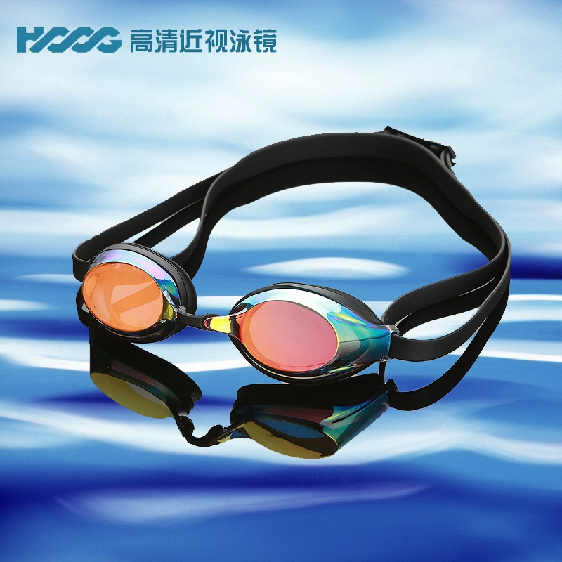 Kính bơi cận thị HOOG HD kính chống nước cho nam và nữ chuyên nghiệp - Goggles