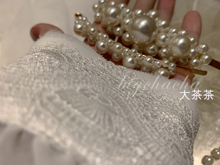 Handmade Homemade the same Autumn Winter Ultra Good Hitch Home Imported Pearl Hair Clip clip with clip hairpin haircut