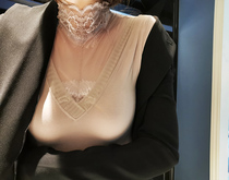  Night and rose”swan neck lace turtleneck bamboo fiber heating clothes boutique is not like the usual goods