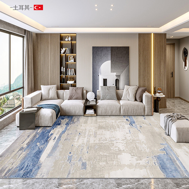 Turkey Import Carpet Willpower Light Lavish Minimalist Superior Living Room Sofa Rug Carpet Bedroom Blanket Resistant To Dirty Modern Minimis