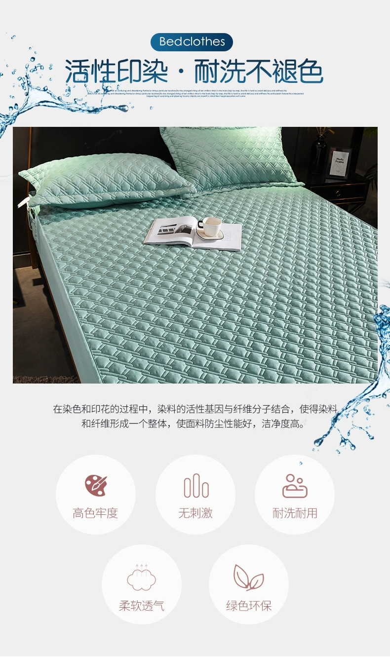 Nam Cực doanh nghiệp giường trượt giường che bụi bìa dày bedspread bông Simmons nệm bảo vệ đơn mảnh bao gồm tất cả - Trang bị Covers