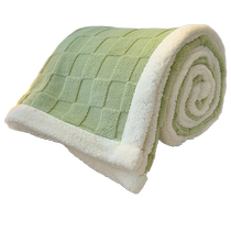 Winter thickened lamb velvet blanket coral velvet nap office rug sofa air conditioning blanket bed