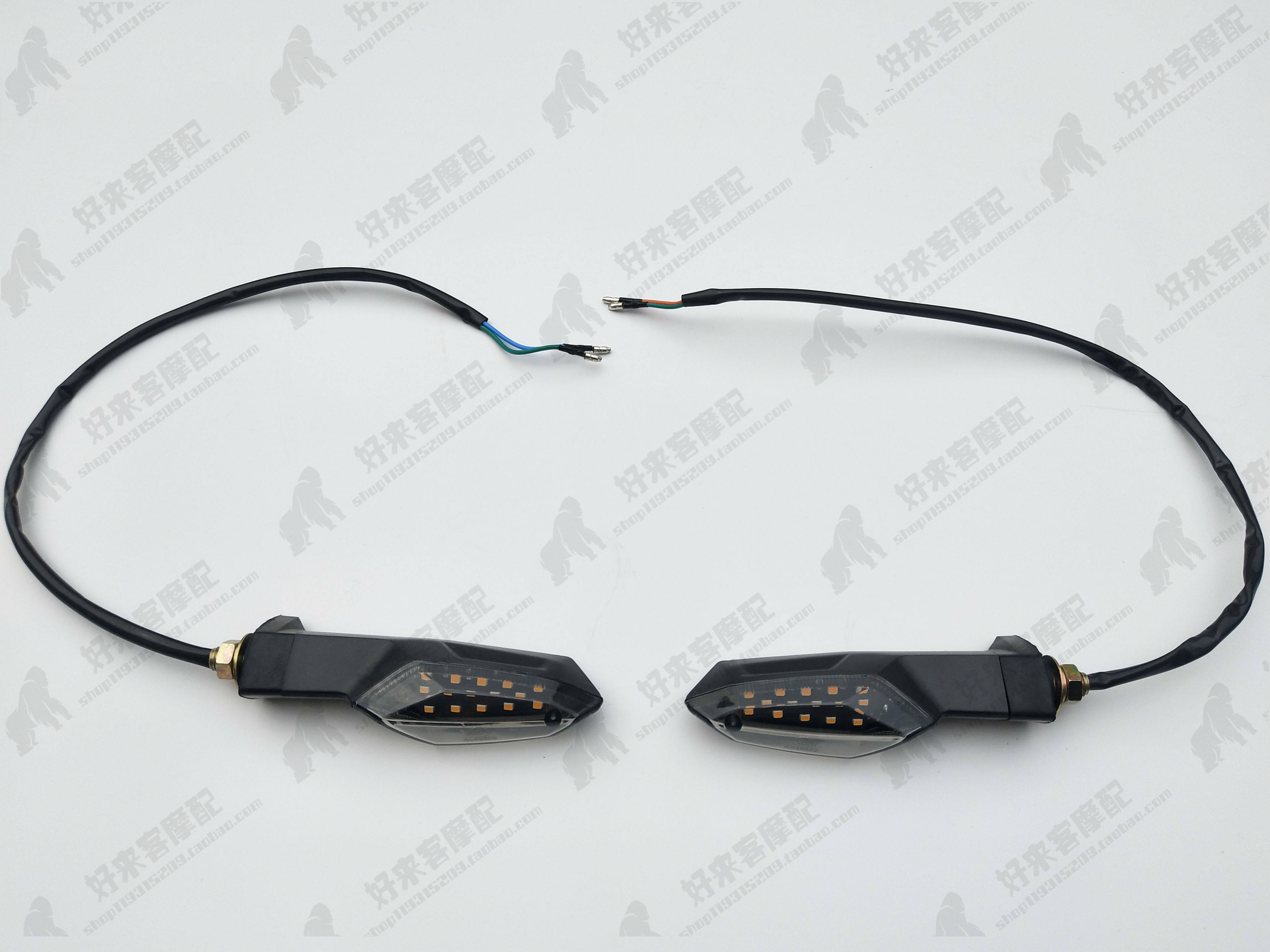 Suitable for five Honda Da CB190 locomotive WB150-A imitation storm front in front of the left and right direction light turning lights