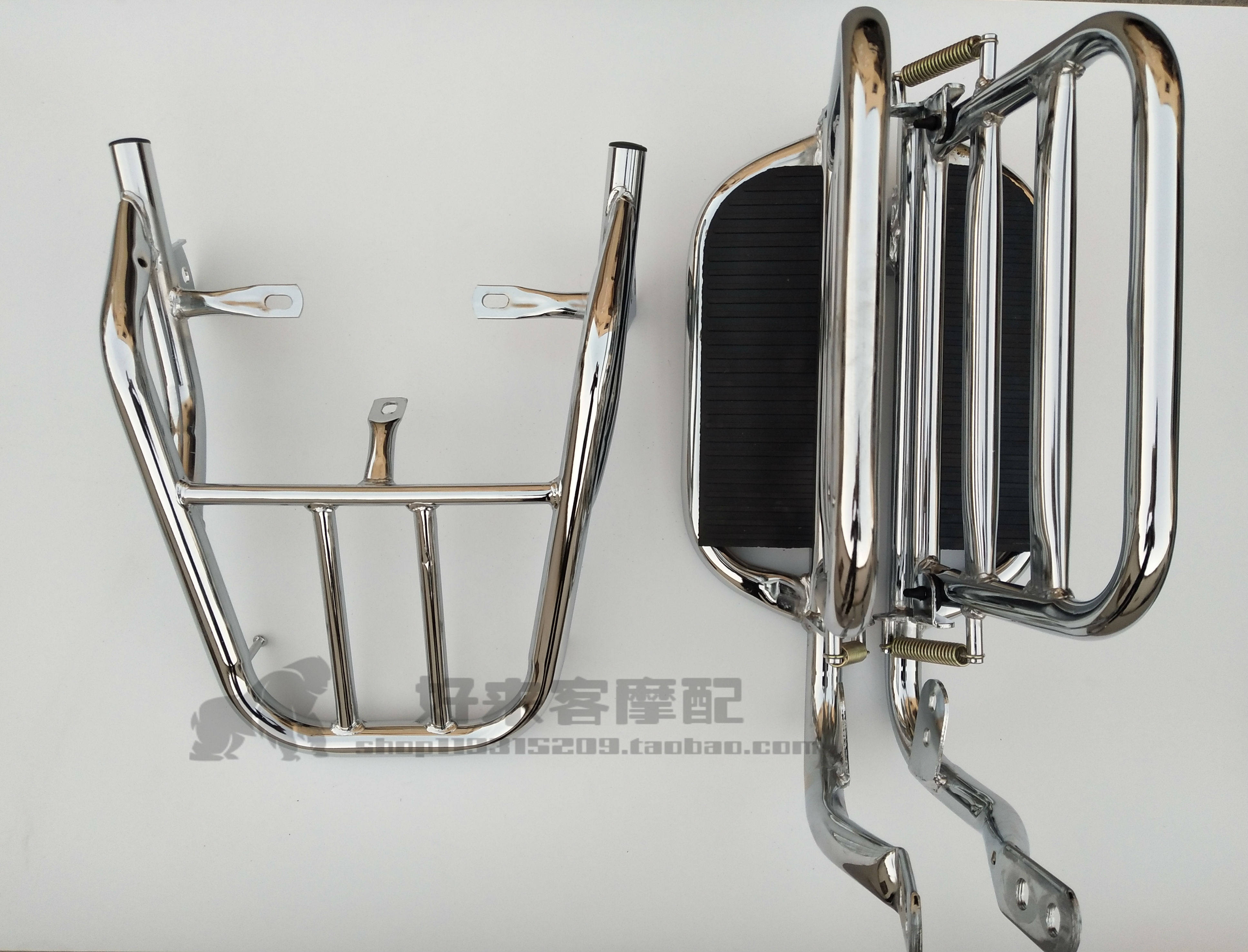 Sky sword 125 YBR125 JYM125-2 retrofitted folding side turning large shelf rear rack big pedal