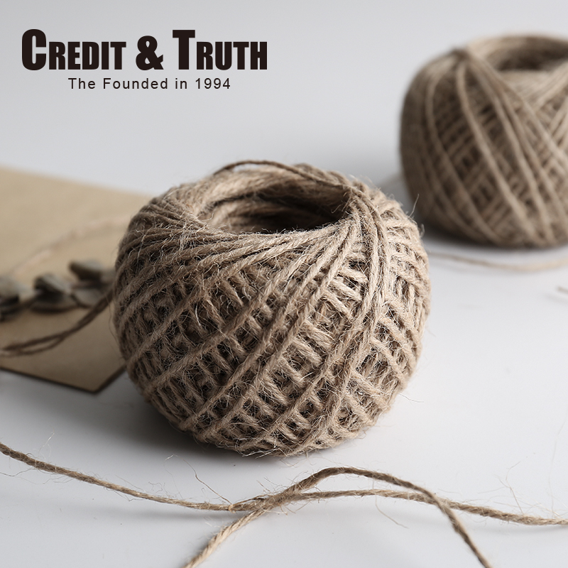 High quality mm Hemp Rope Diy Handmade Diy Trim Rope Pendant Jute Natural Hemp Rope Sen GIFT WRAPPING