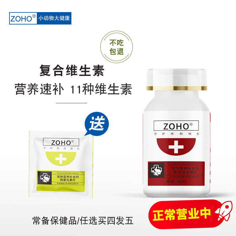 zoho dragon cat rabbit Dutch pig special 11 types of compound vitamin B family vc nutritional pill health products