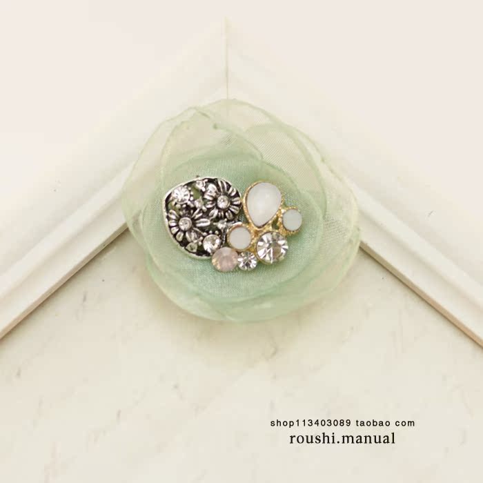 Broche Lovers en Fils de soie - Ref 1175595 Image 17