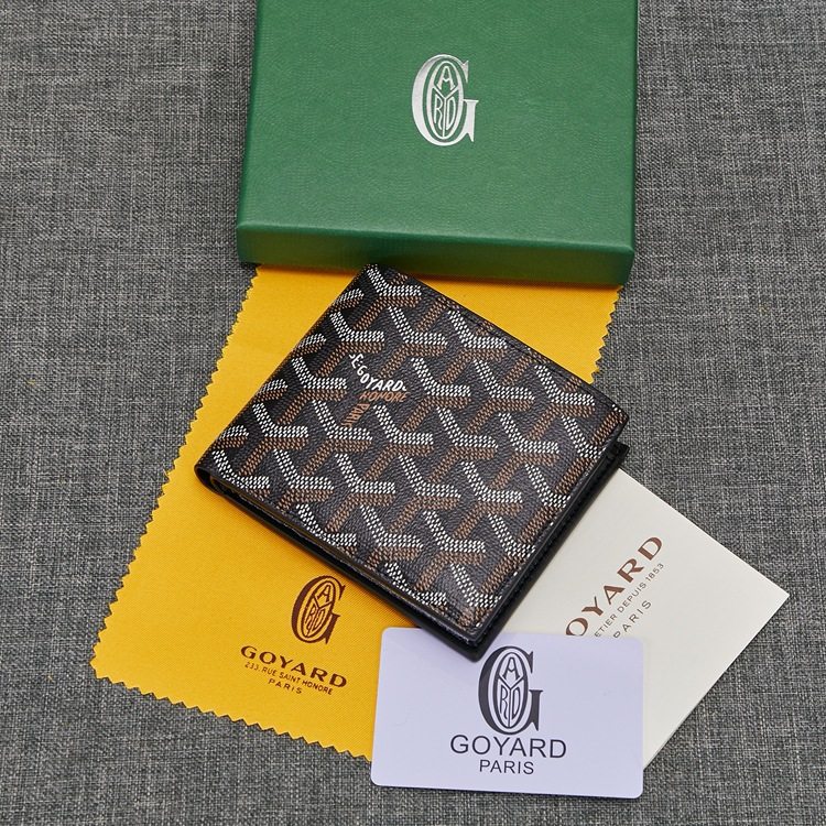 2020 new fabric Goya goyard short men's wallet Dorocar Valentine gift Buy