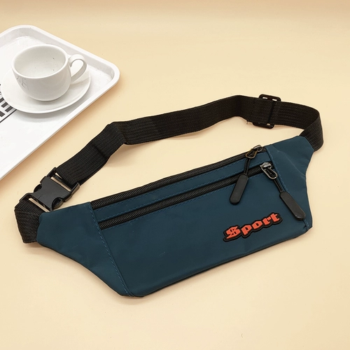 Спортивная универсальная поясная сумка подходит для мужчин и женщин, бумажник для велоспорта, невидимая наклейка, для бега, анти-кража
