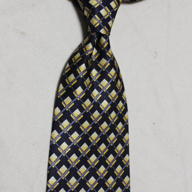 Export original order foreign trade imitation silk men's formal business formal hand-printed wide version 10CM gentleman's printed retro tie