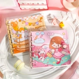 Квадратный мультяшный карманный блокнот, съемный ноутбук, популярно в интернете