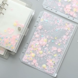 Фотоальбом с молнией, мигающие блестки для ногтей, отрывной лист, «сделай сам», планировщик