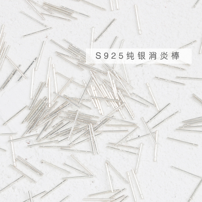 s925 pure silver-raised earbuds ear-in-ear, male and female earbone nails not to be taken off earrings