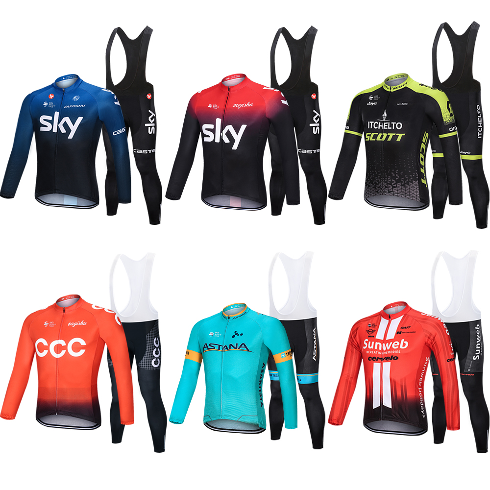 21 Holding Baby Bag Riding Long Sleeve Suit Men's Spring Autumn Summer Bike Riding Blouses Trousers Breathable Speed Dry Customize