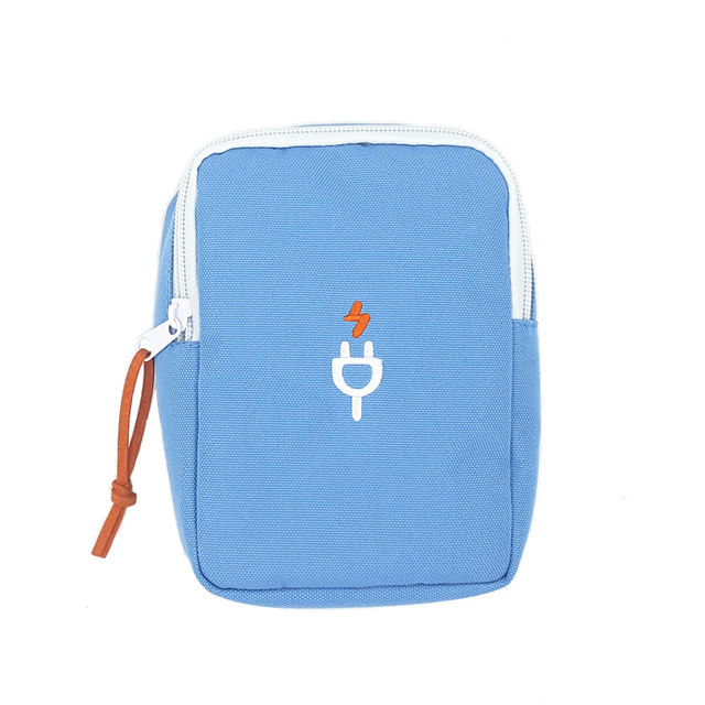 Mobile phone digital bag charging treasure mobile power hard disk apple earphone charging cable data cable finishing storage bag large