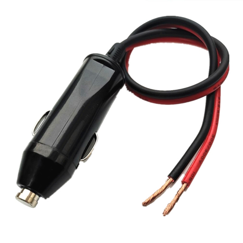 Cigarette Lighter Head 30A High-Power Car 12V Power Cord Truck 24V Copper Wire Car Air Pump Car Charger Plug