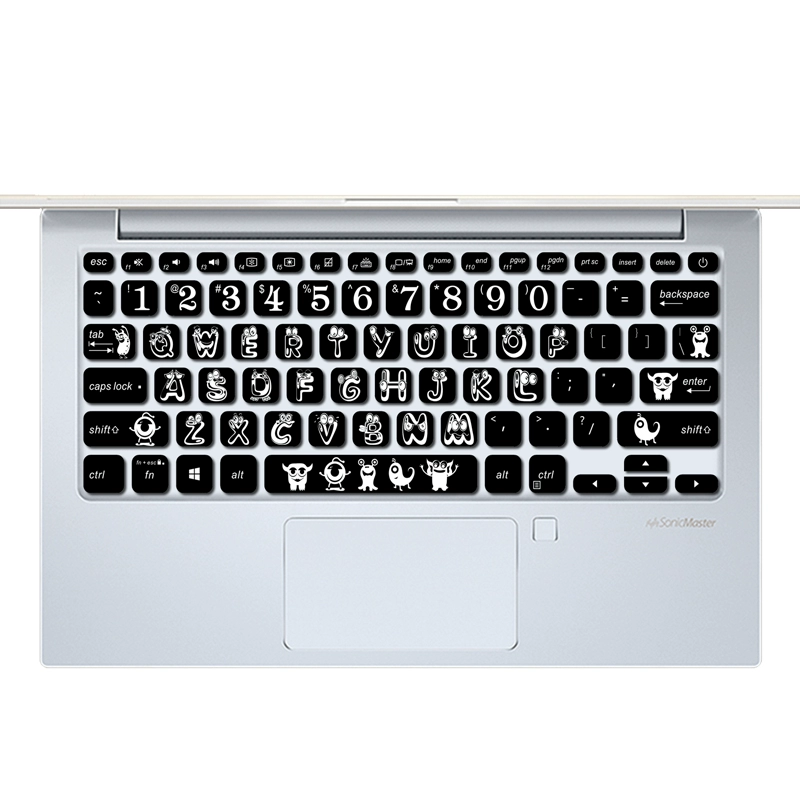 ASUS ASUS bàn phím máy tính xách tay đậu màng bảo vệ máy tính Adol bụi che 14 bộ bảo hiểm đầy đủ 13,3 inch - Phụ kiện máy tính xách tay decal dán máy tính casio 570vn plus