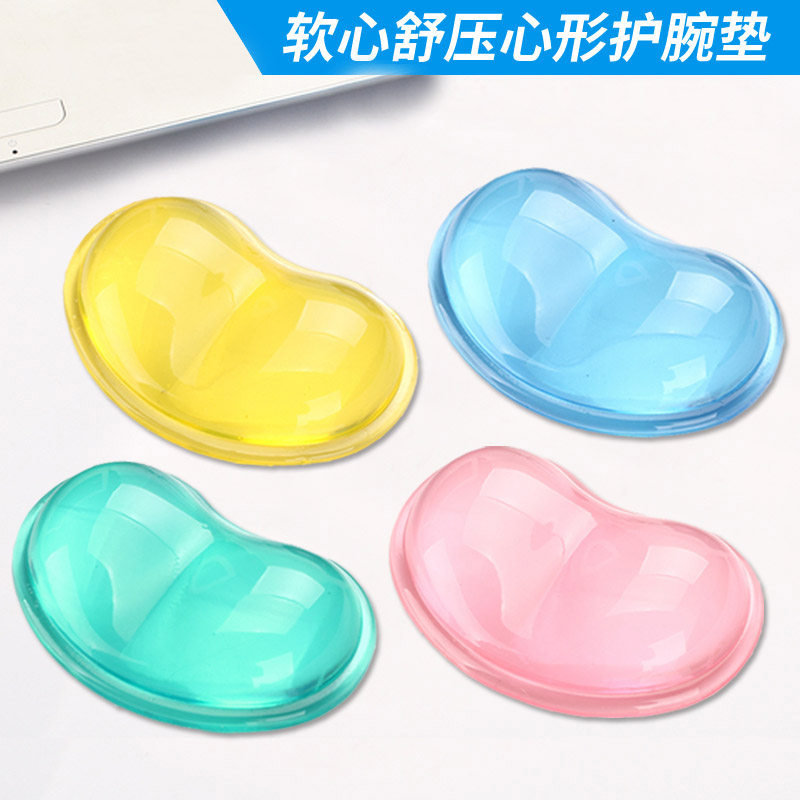 Silicone Soft Mouse Pad Wrist Wrist Pad Hand Pillow Comfortable Memory Cotton Cute Cartoon Game Office Hand Pad