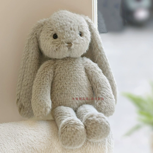 Оригинальный милый плюшевый кролик, детская успокаивающая тряпичная кукла, подарок на день рождения