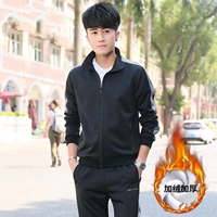 Черный серый (мужчина) -82453 плюс бархат