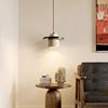 Japanese-Style Yellow Travertine Vintage Wabi-Sabi Dining Room Small Pendant Light Retro Pastoral Homestay Bar Study Pendant Light