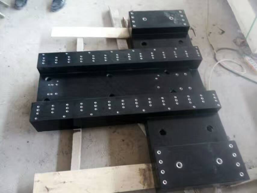 Manufacturer brand high quality high precision marble granite component fine porous insert groove custom RK-P