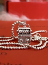 See ISEE original transport lucky game machine pendant original niche S925 movable silver pendant