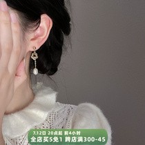 Cream Flowers Painless Silicone Ear Clip Pearl Flowers Mosquito Coil Pan Without Earholes Earrings Earrings Summer