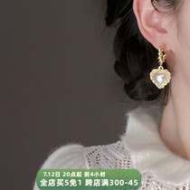 Medieval Teenage Girl Retro Loving Mosquito Coil Ear Clip Without Earrings Earrings Earrings Earrings Vintage Vintage