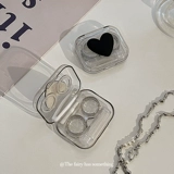 Брендовые прозрачные невидимые герметические портативные очки, небольшая маленькая коробка, простой и элегантный дизайн