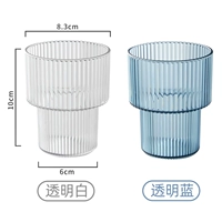 [2 упаковки твердых картин, экономичность] Модернизированная модель пары ПЭТ-прозрачный синий + прозрачный белый