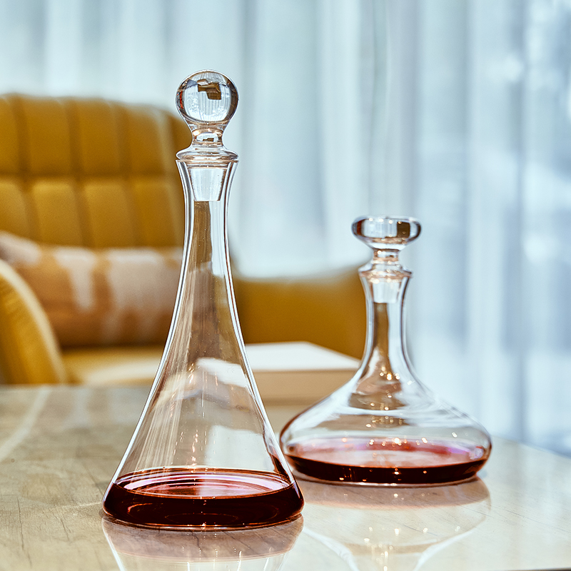 Eurostyle lead-free crystal glass red wine decanter Home wine Wine Sub wine Jug Wine Bottles Extravaganza Creative with lid