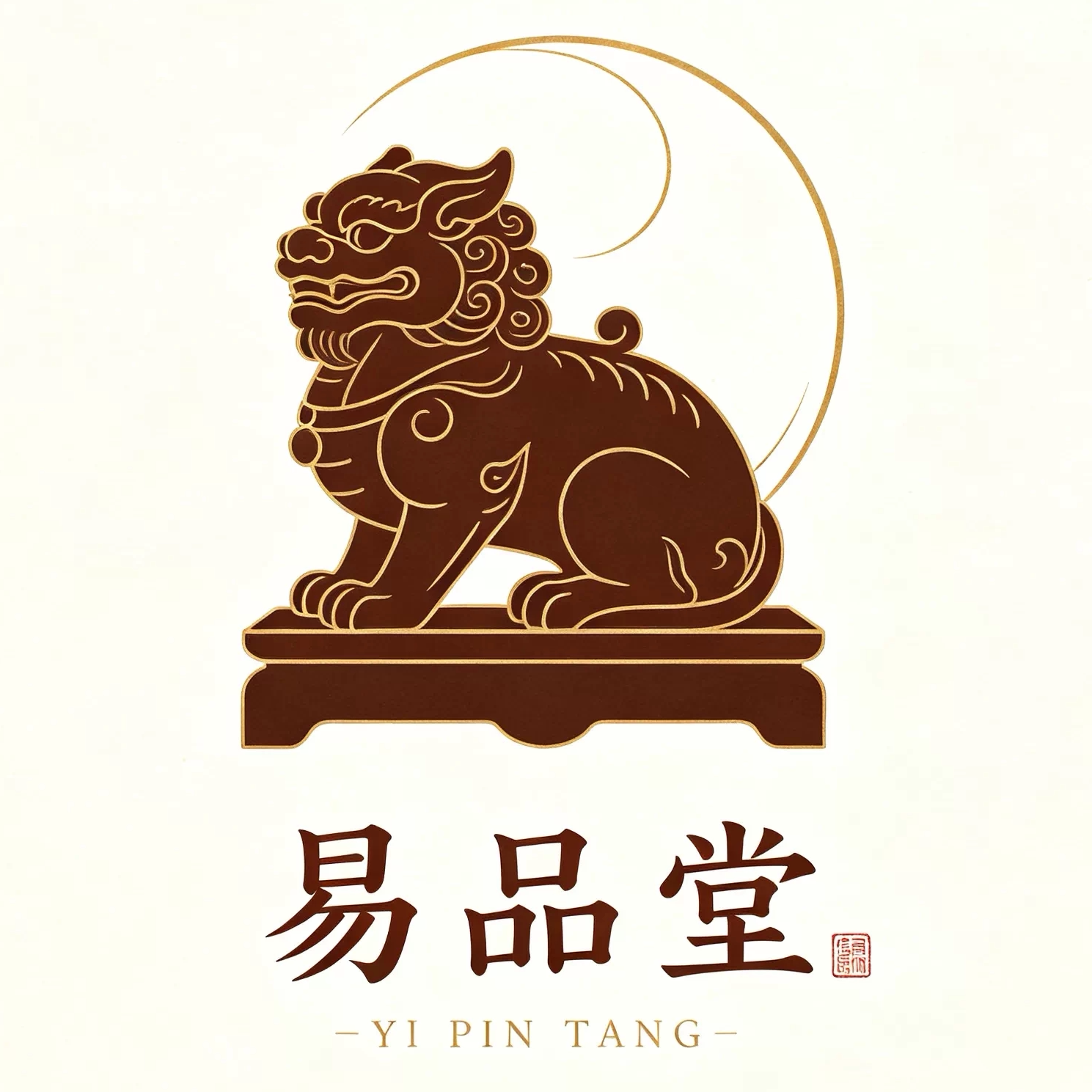 易品堂的LOGO
