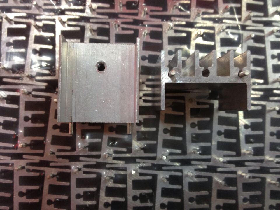 TO-3P TO-3P TO-247 heat dissipation iron radiator aluminum shell radiating sheet